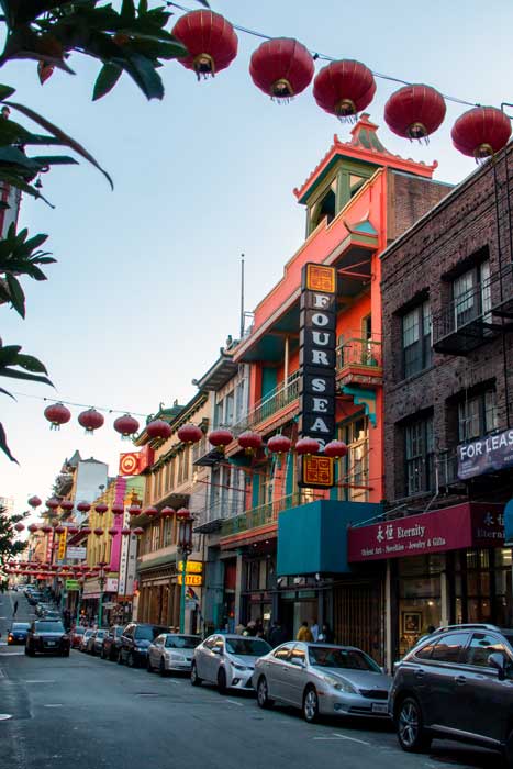 Miasteczko chińskie w San Francisco