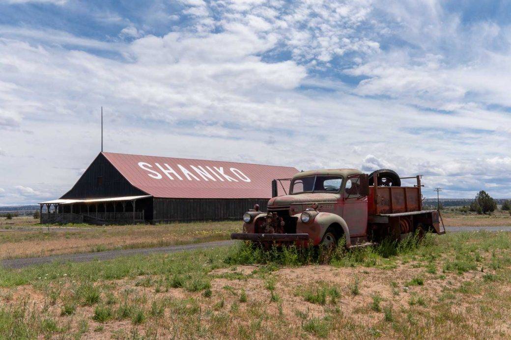 Opuszczone miasto Shaniko w Oregonie