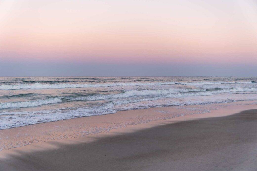 Zachód słońca w Vilano Beach
