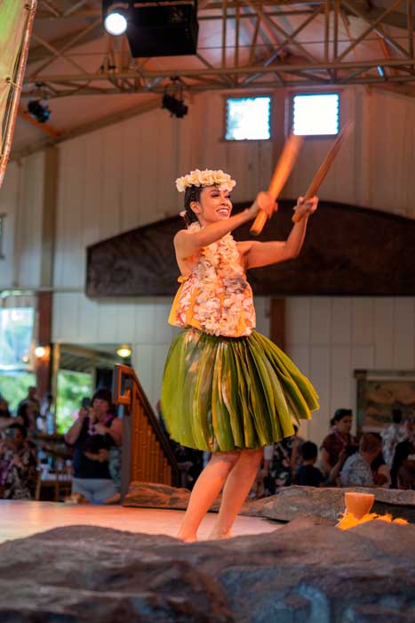 Ceremonia luau na Hawajach