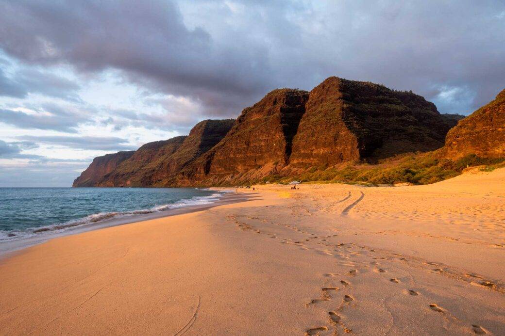 Plaża Polihale na Kauai