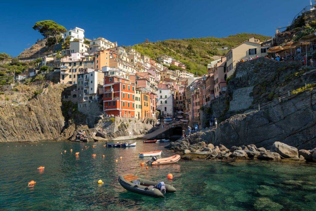 Riomaggiore w Cinque Terre we Włoszech