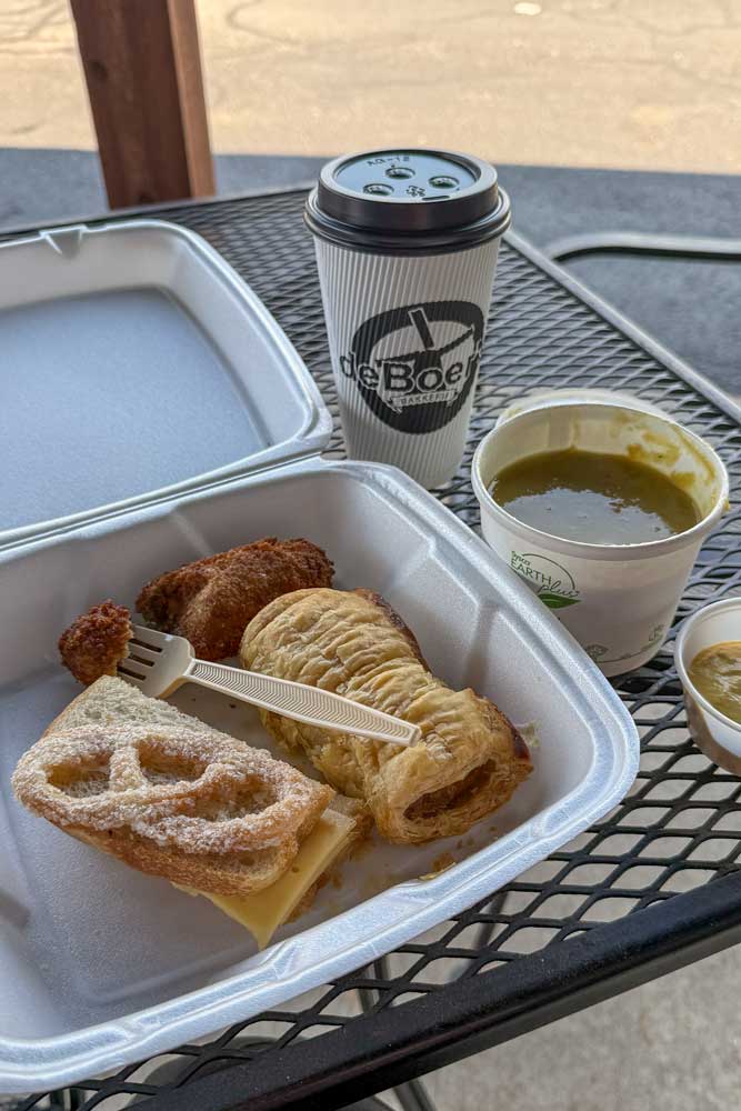 Holenderskie jedznie w DeBoer Bakery w Holland w stanie Michigan