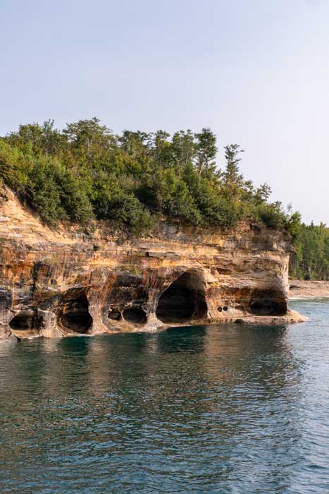 Pictured Rocks National Lakeshore w stanie Michigan