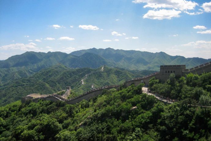 Badaling section of the Great Wall of China