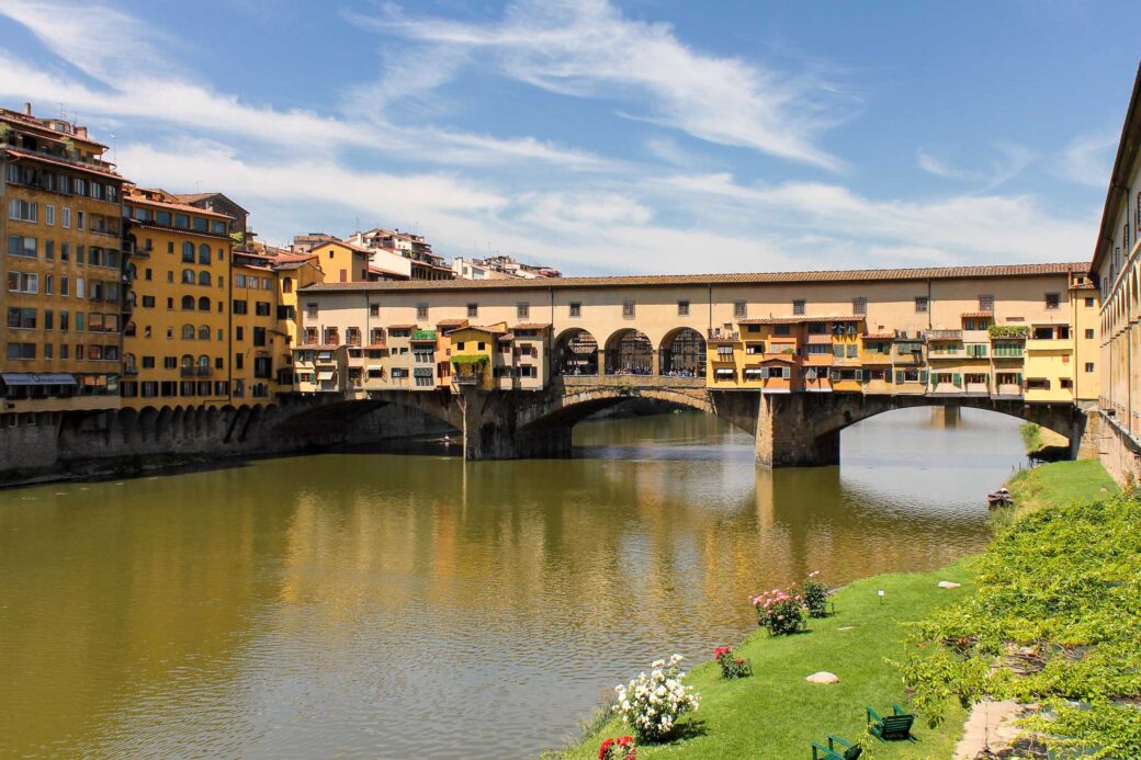 Ponte Vecchio in Florence in Italy