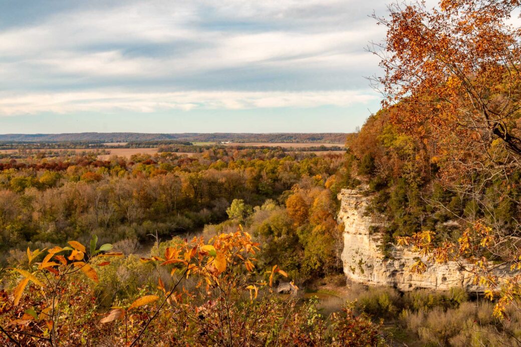 Little Grand Canyon Overlook in Shawnee National Forest