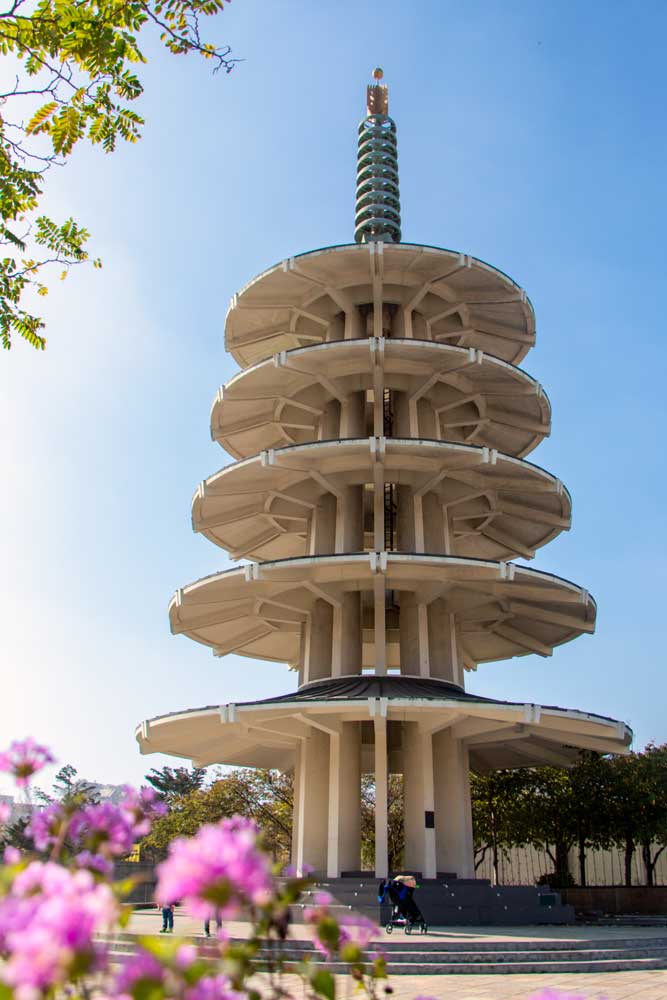 Pagoda in Japantown in San Francisco