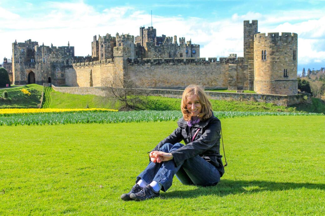 Alnwick Castle in North East England