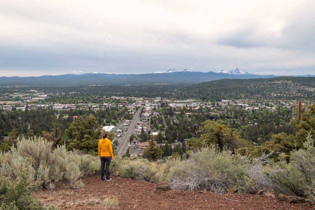 Views from Pilot Butte in Bend, Oregon