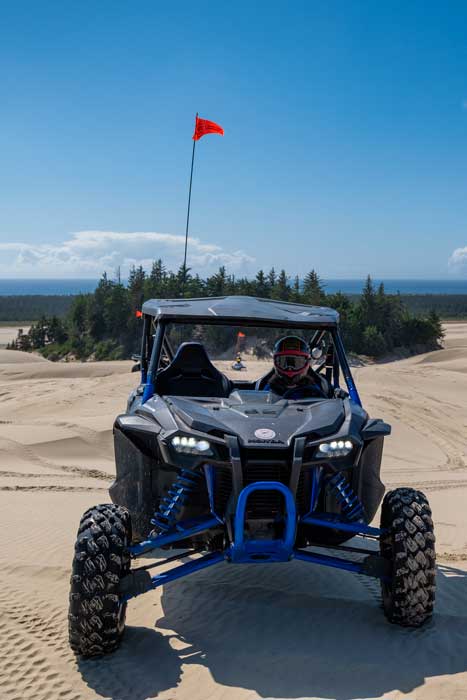 ATV rental at Oregon Dunes