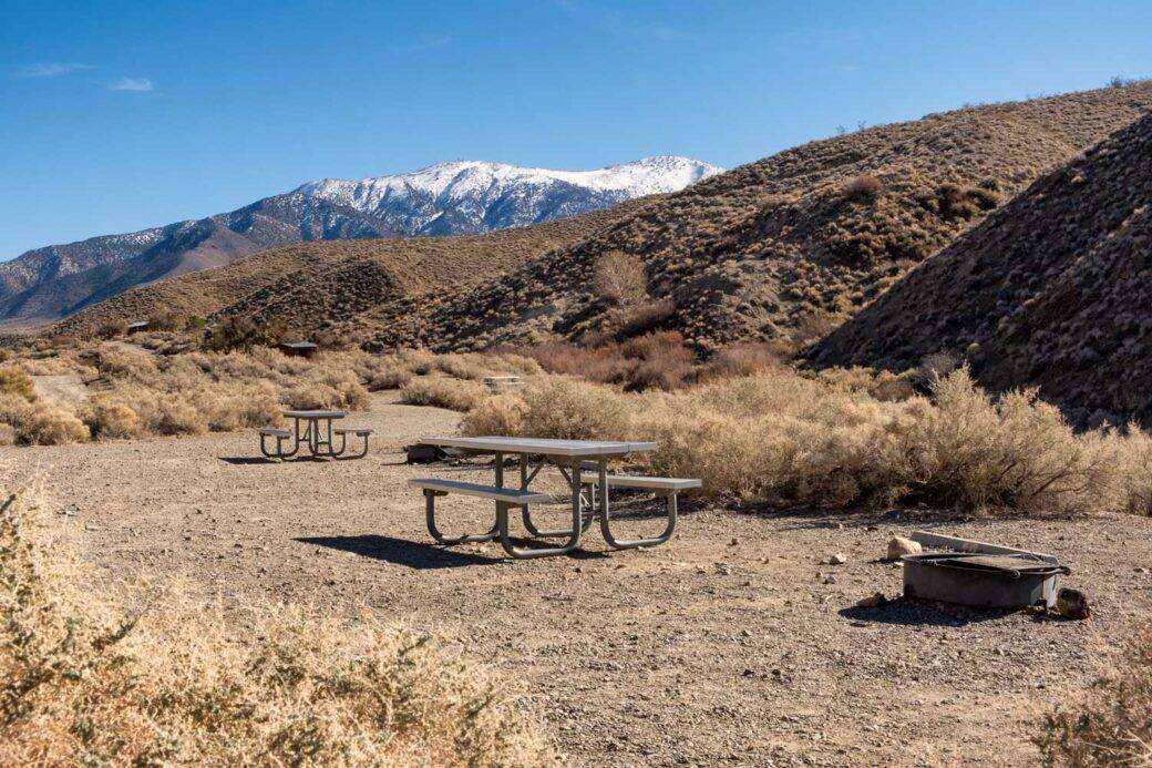 Wildrose Campground at Death Valley