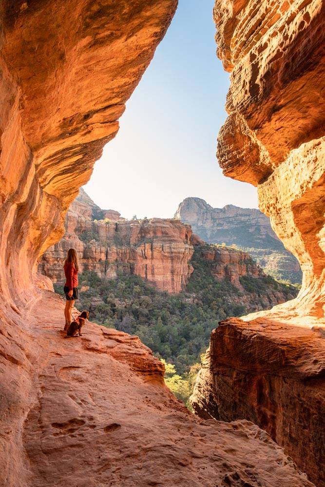 Subway Cave in Sedona, AZ