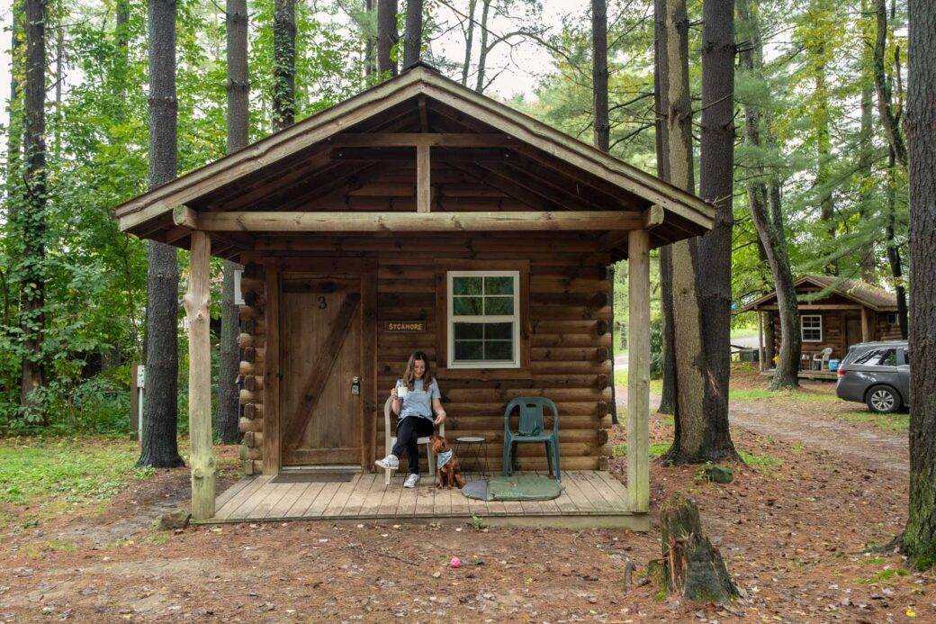 Sycamore cabin in Logan, Ohio