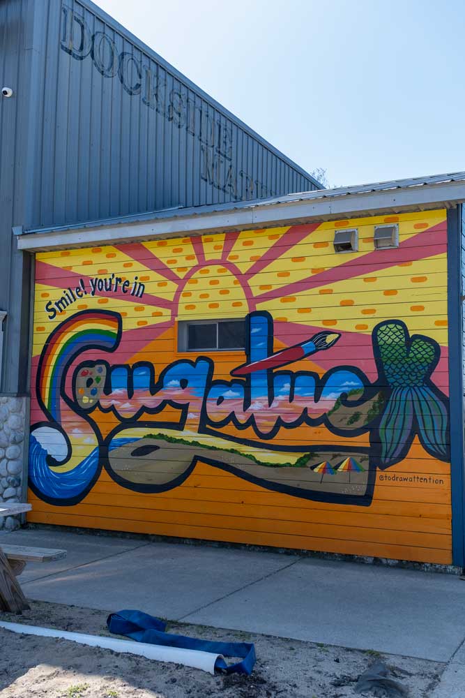 Saugatuck, Michigan mural