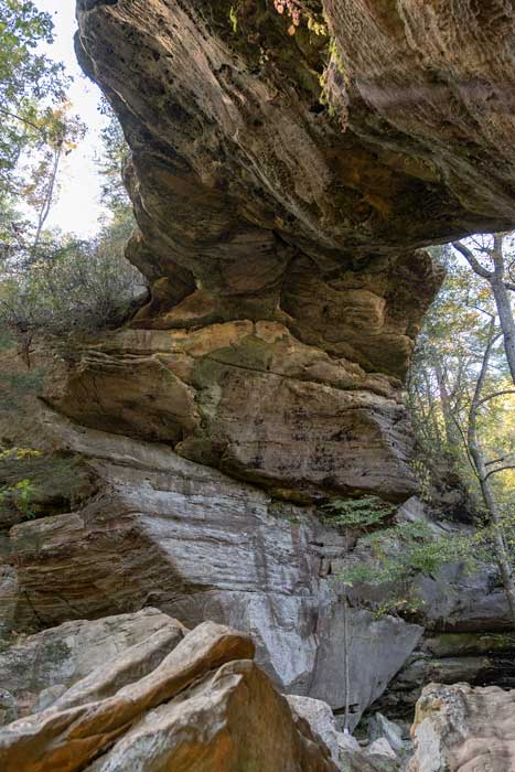 Gray's Arch in Red River Gorge in Kentucky