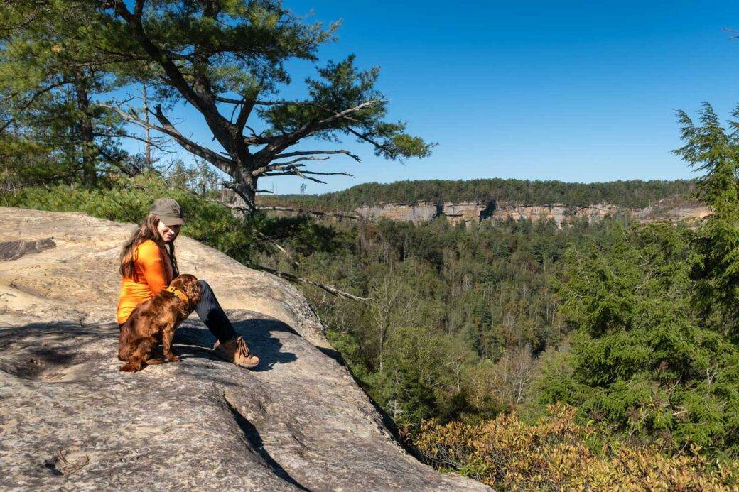 Sky Bridge in Red River Gorge in Kentucky